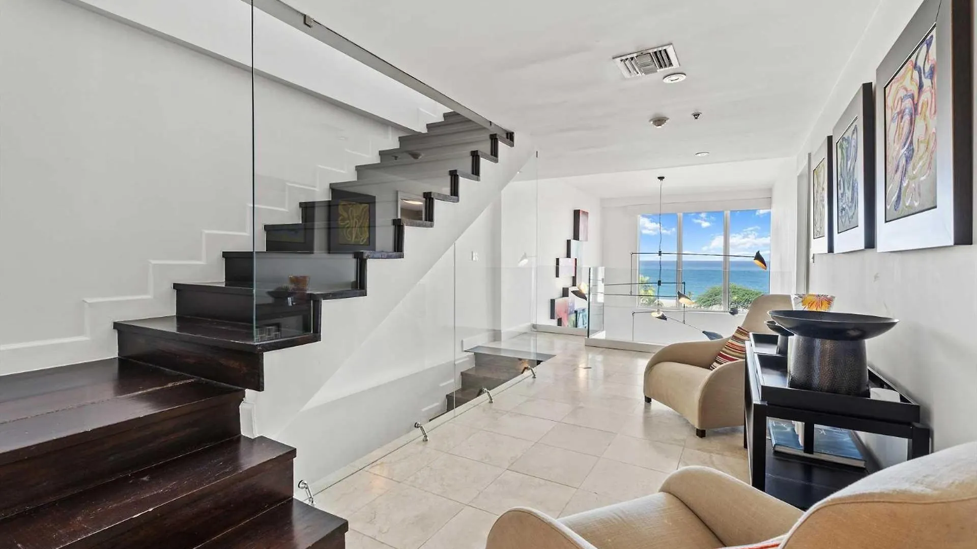 بيت للعطل Beachfront - Panoramic View 4Br Penthouse - Ph4 شاطئ بالم أروبا
