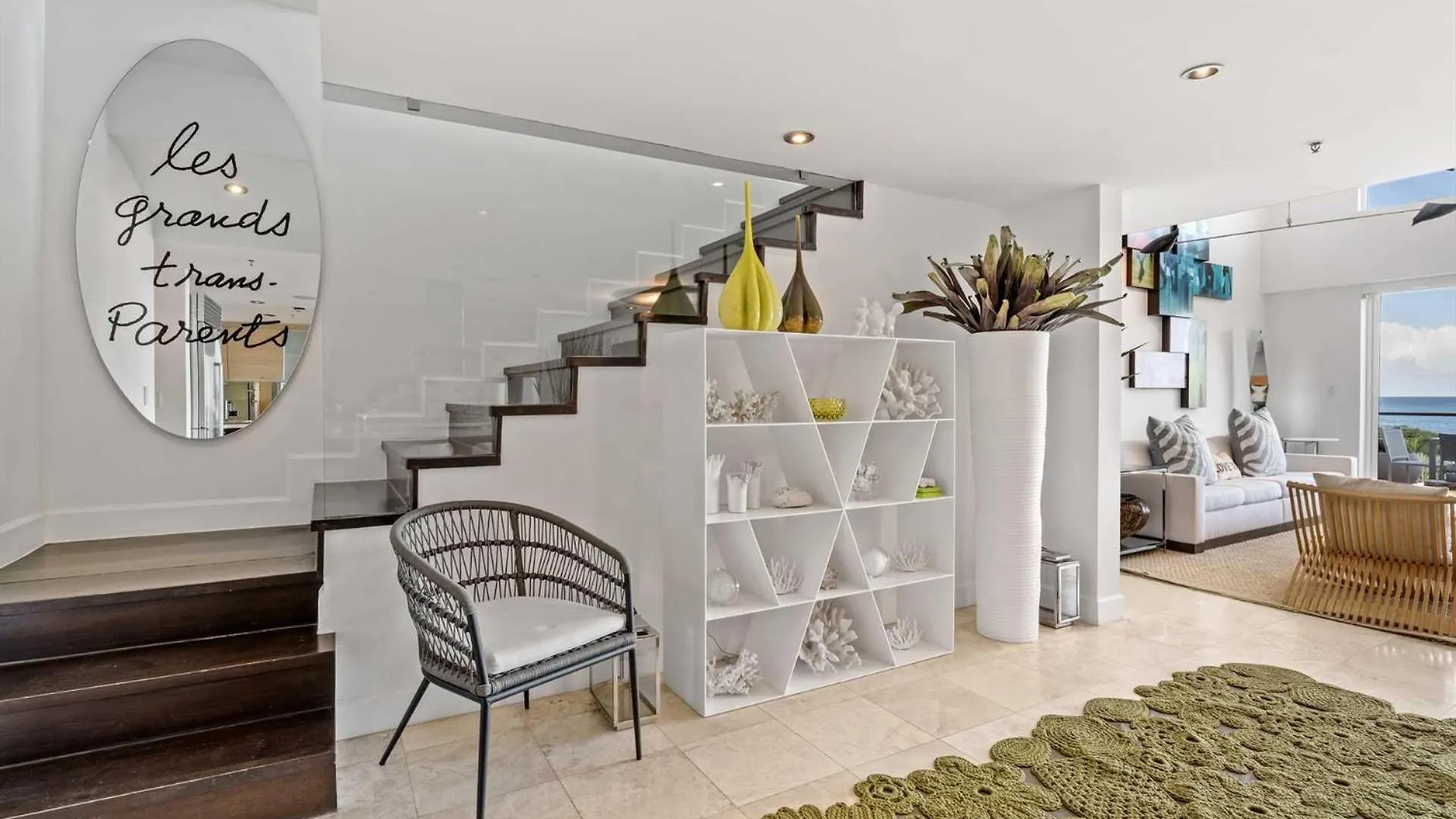 Beachfront - Panoramic View 4Br Penthouse - Ph4 شاطئ بالم أروبا