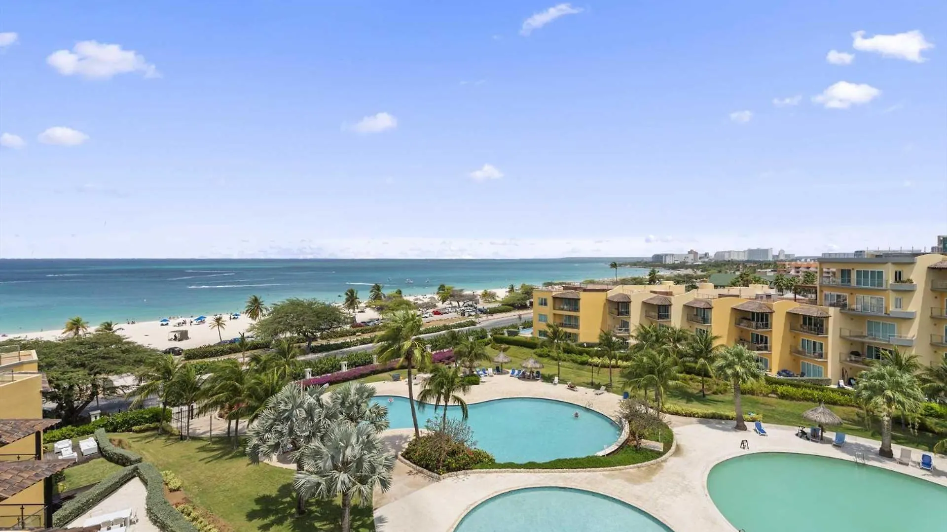 Beachfront - Panoramic View 4Br Penthouse - Ph4 شاطئ بالم بيت للعطل